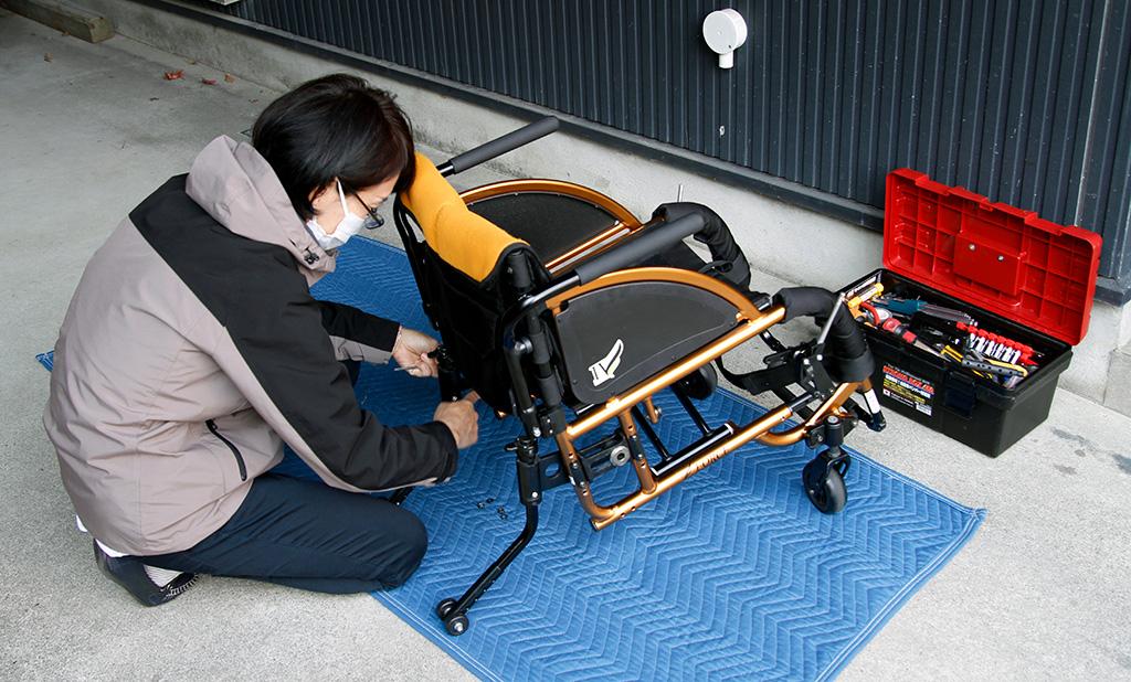 車椅子修理